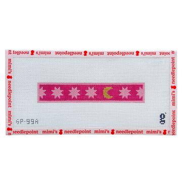 Moon and Stars Fob Pink