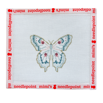 Blue and Pink Moth
