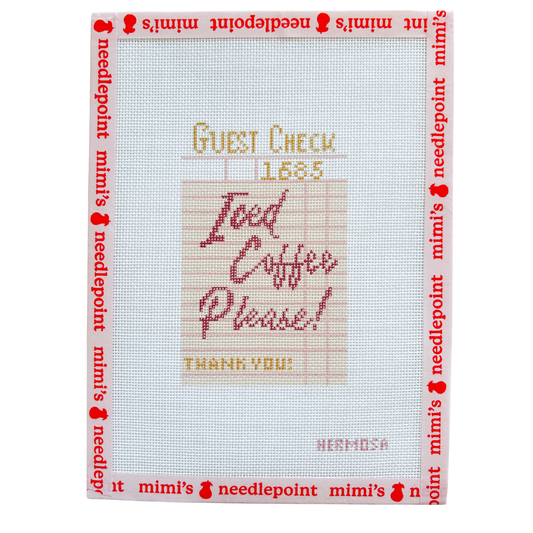 Iced Coffee Please Guest Check