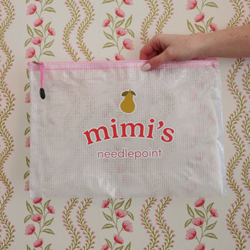 Mimi's Needlepoint Mesh Project Bag