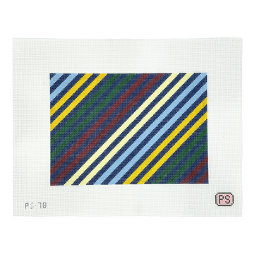 Bow Tie Stripe Clutch - Trunkshow