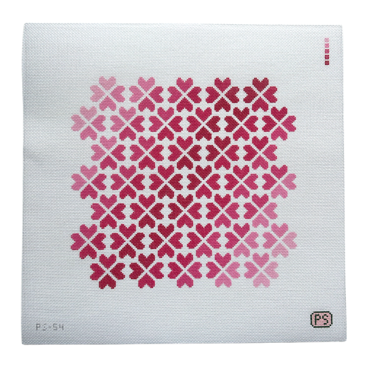 Ombre Heart Floral  - Trunkshow