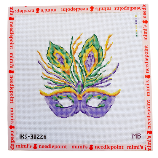 Mardi Gras Mask - Purple