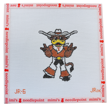 Vintage Mascot with Horns