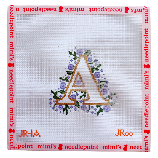 Alphabet Floral A