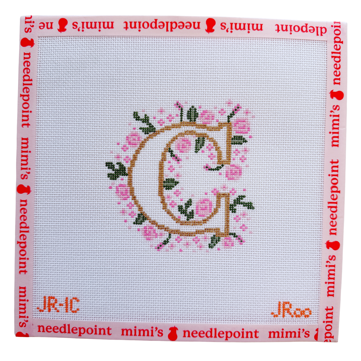 Alphabet Floral C
