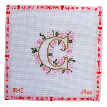 Alphabet Floral C