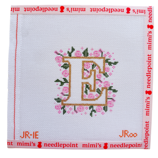 Alphabet Floral E