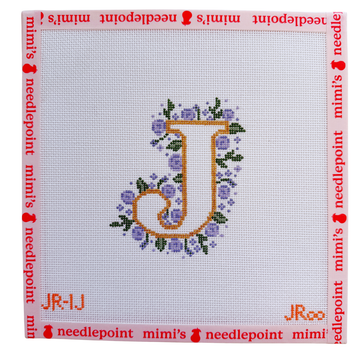 Alphabet Floral J