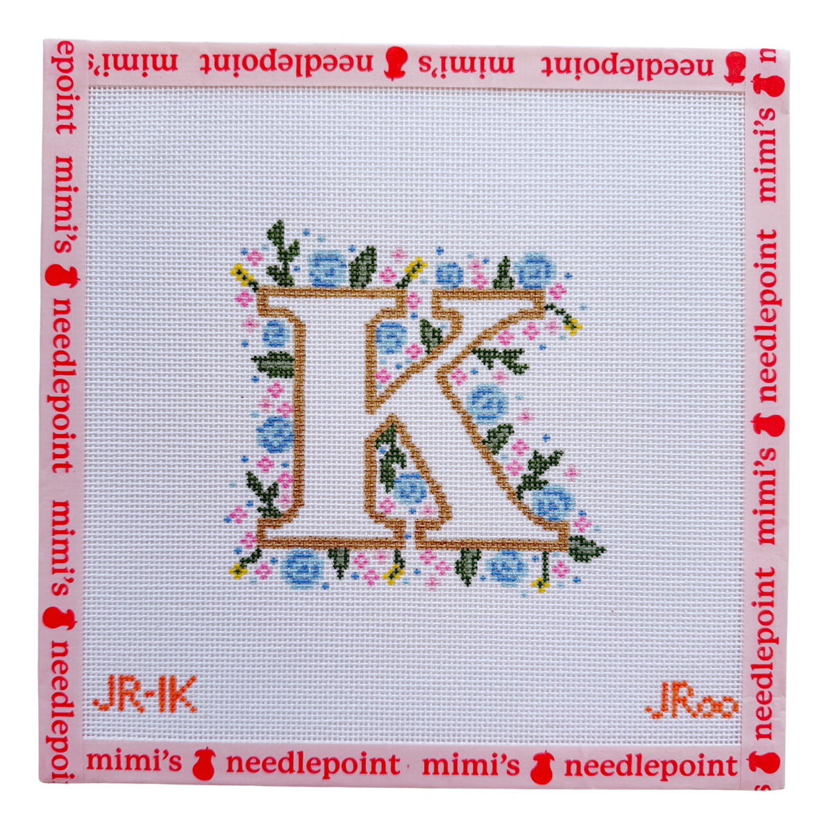 Alphabet Floral K