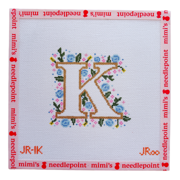 Alphabet Floral K