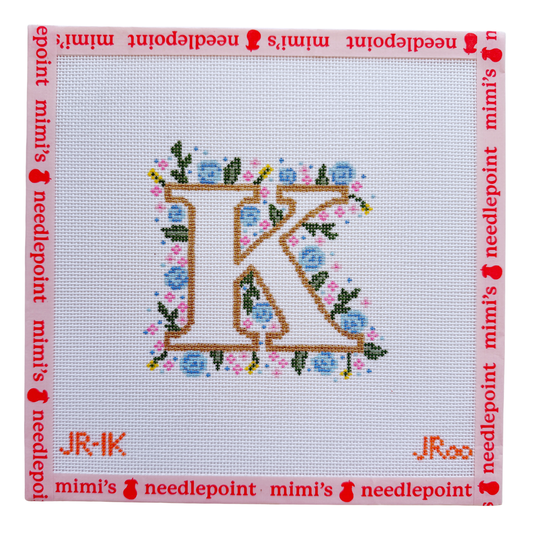 Alphabet Floral K