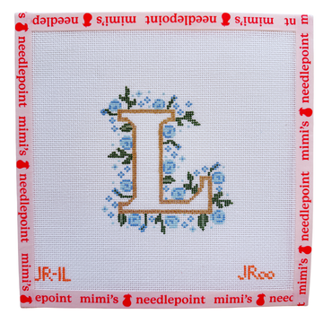 Alphabet Floral L