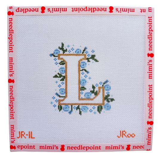 Alphabet Floral L