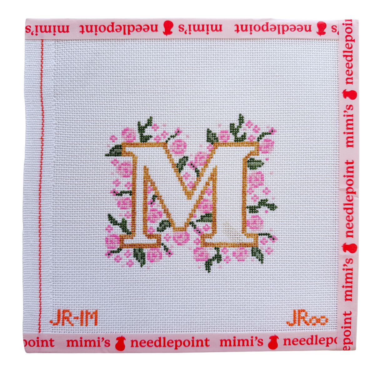 Alphabet Floral M
