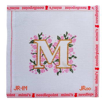 Alphabet Floral M