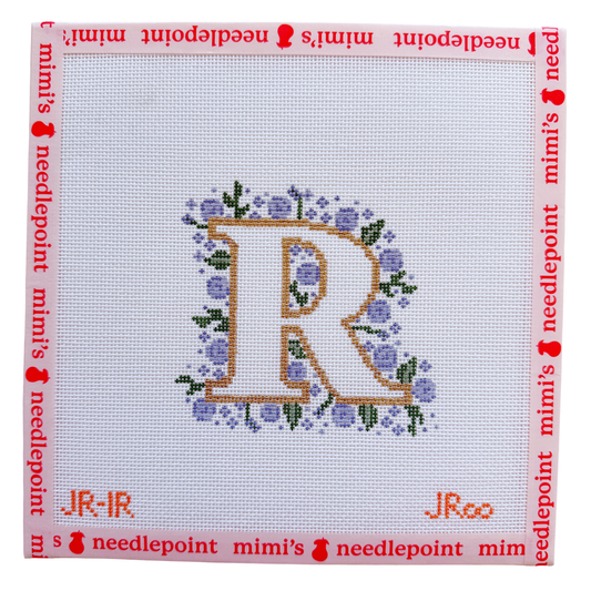 Alphabet Floral R