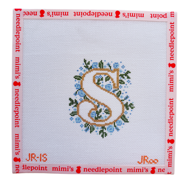 Alphabet Floral S