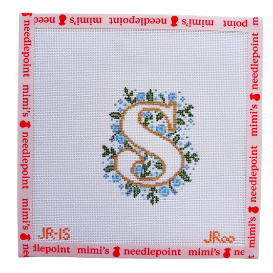 Alphabet Floral S
