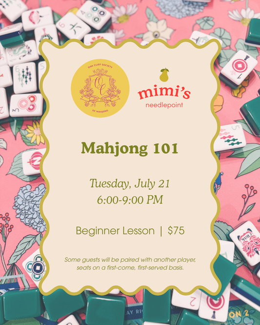 Mahjong 101 Beginner Lesson | July 21