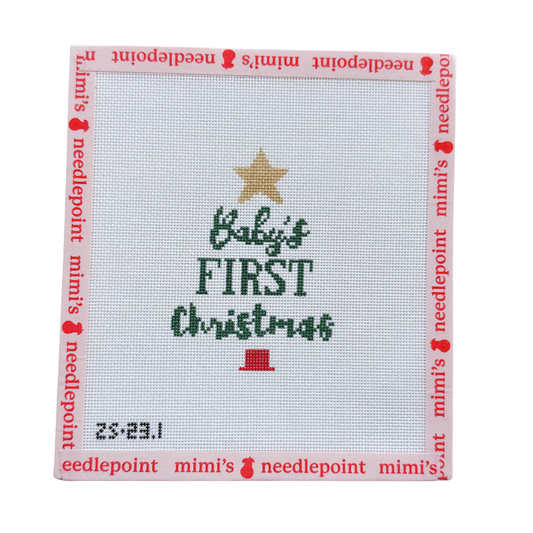 Baby's First Christmas Tree Green