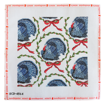 Blue Ribbon Turkey Pillow