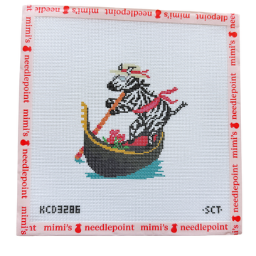 Dolce Vita Wooden Boat Club Zebra Gondolier