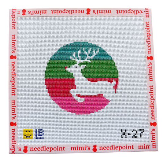 Reindeer on Stripes - 13 Mesh