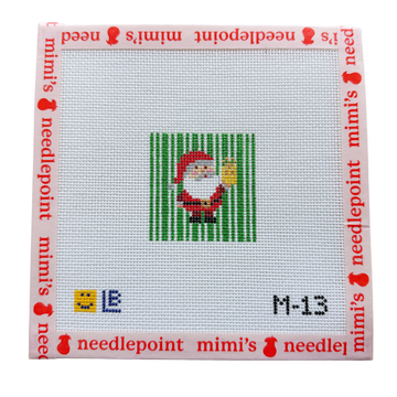 Santa with Present Mini