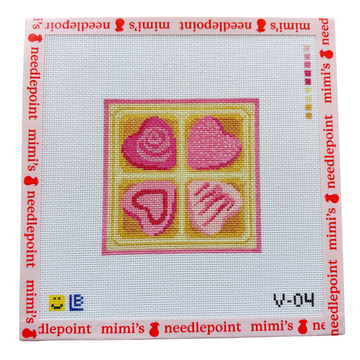 4-piece Pink Heart Box