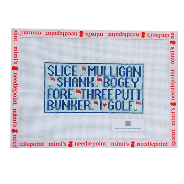 Golf Terms Insert 3X6