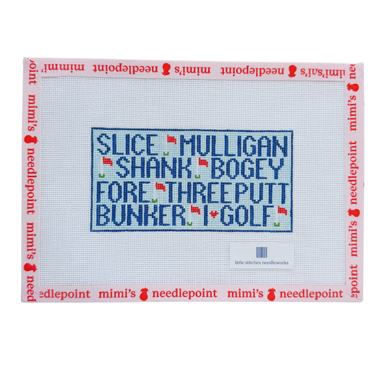 Golf Terms Insert 3X6