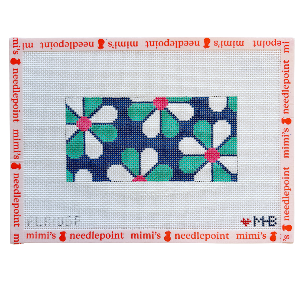 Flower Power (Teal Navy Pink)