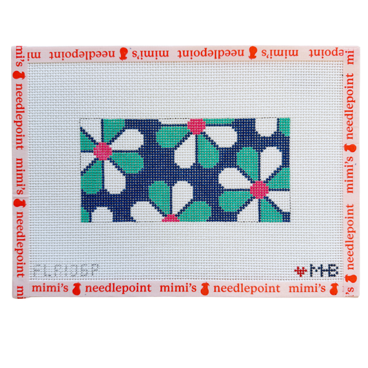 Flower Power (Teal Navy Pink)