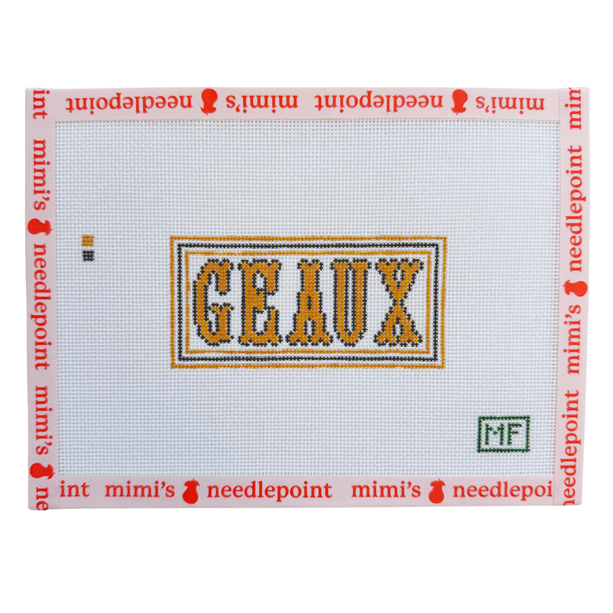 GEAUX - Grey and Gold