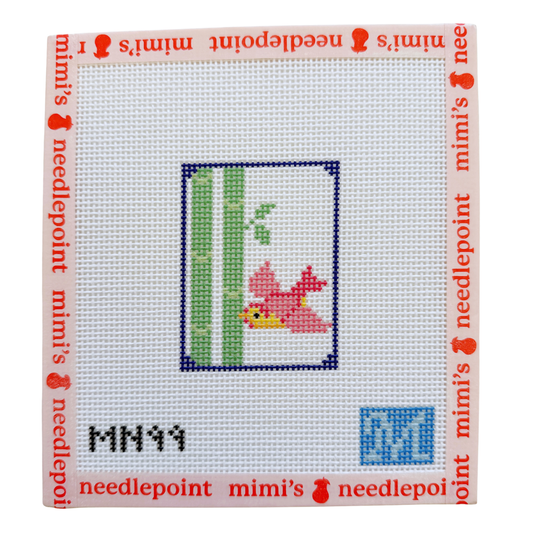 Bird Bam Mahjong Tile