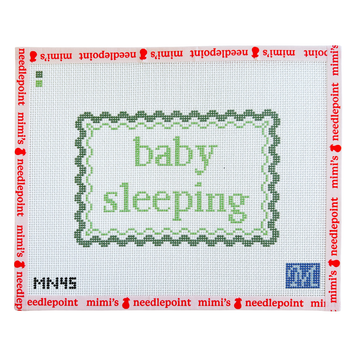 Baby Sleeping Green