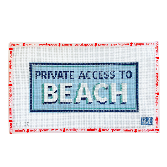 Private Access to Beach