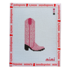 Pink Cowboy Boot