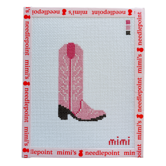 Pink Cowboy Boot