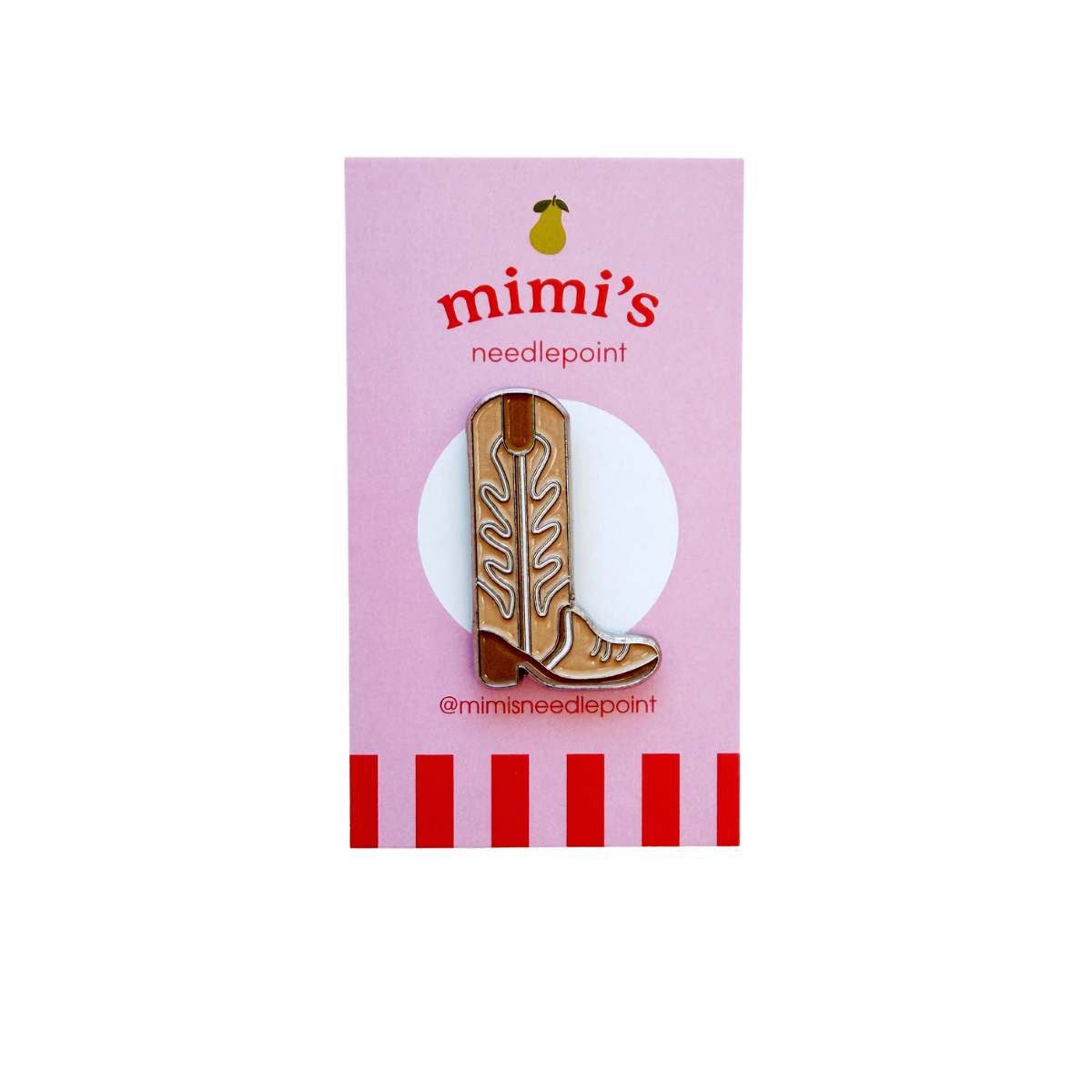 Tan Cowboy Boot Needleminder