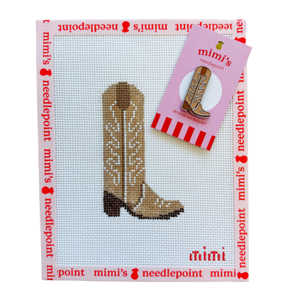 Tan Cowboy Boot Needleminder
