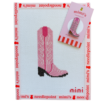 Pink Cowboy Boot Needleminder
