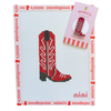 Red Cowboy Boot Needleminder