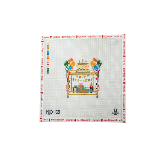 Happy Birthday Bar Cart