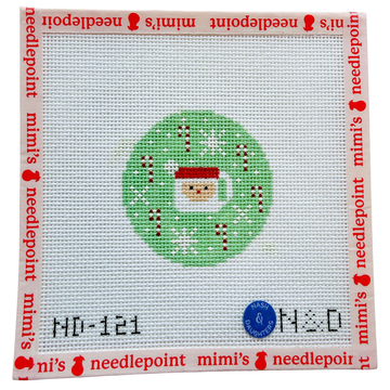3" Green Santa Mug