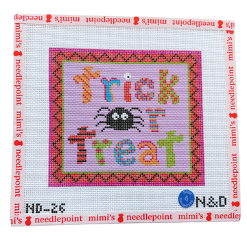 Colorful Trick or Treat Sign