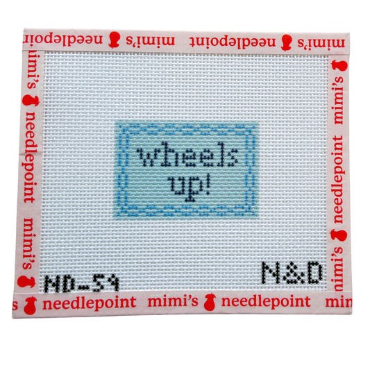 Wheels Up! Luggage Tag