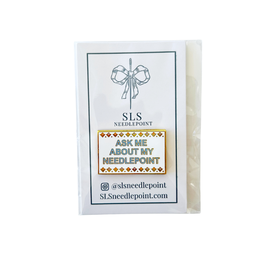 Ask Me About My Needlepoint Needle Minder