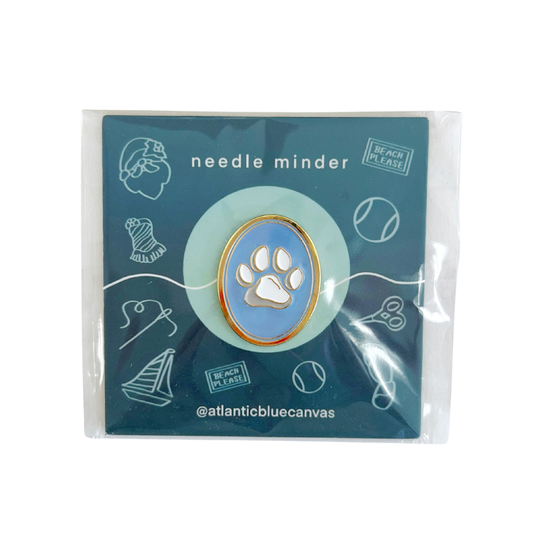 Paw Print Cameo Needle Minder